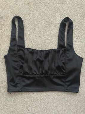 Adika - Black Corset Top